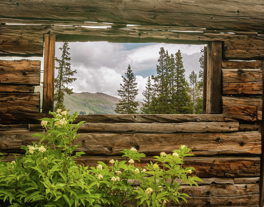 Picture Window on Cumberland Pass Photograph by Lois Lake - Fine Art ...