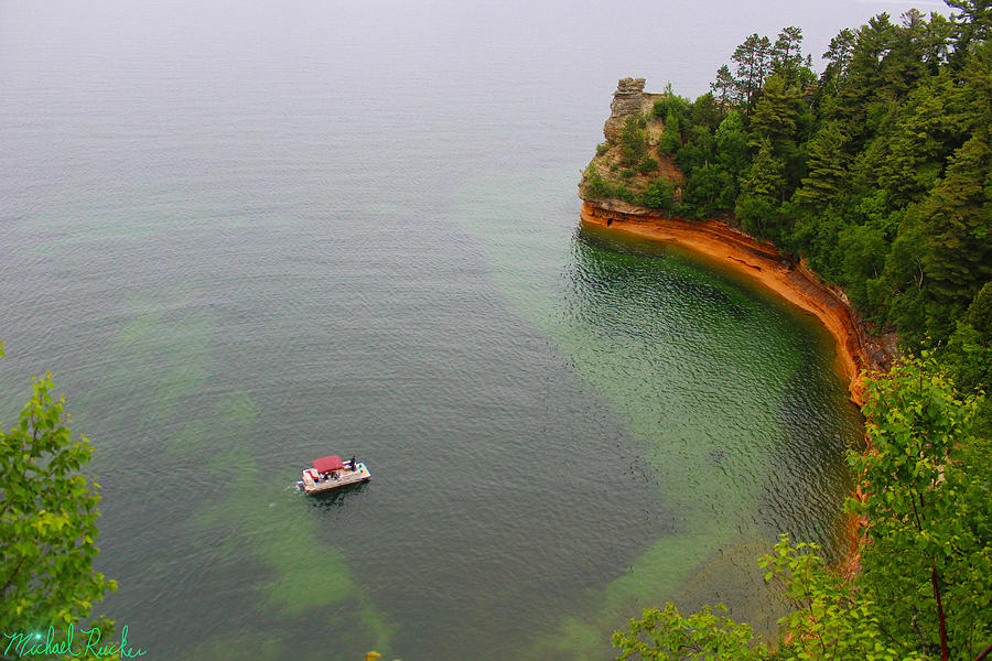 Pictured Rocks Lake Superior Photograph by Michael Rucker