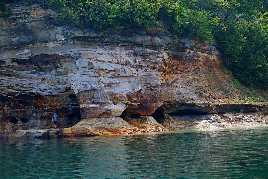 Pictured Rocks National Lakeshore 8 Photograph by Mary Bedy