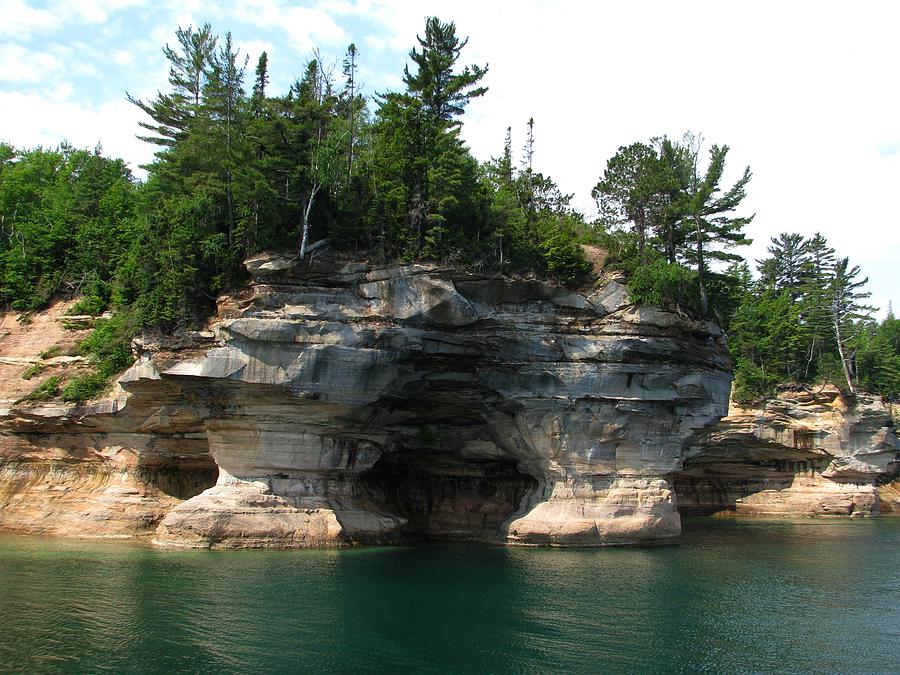 Pictured Rocks National Lakeshore Photograph by Keith Stokes
