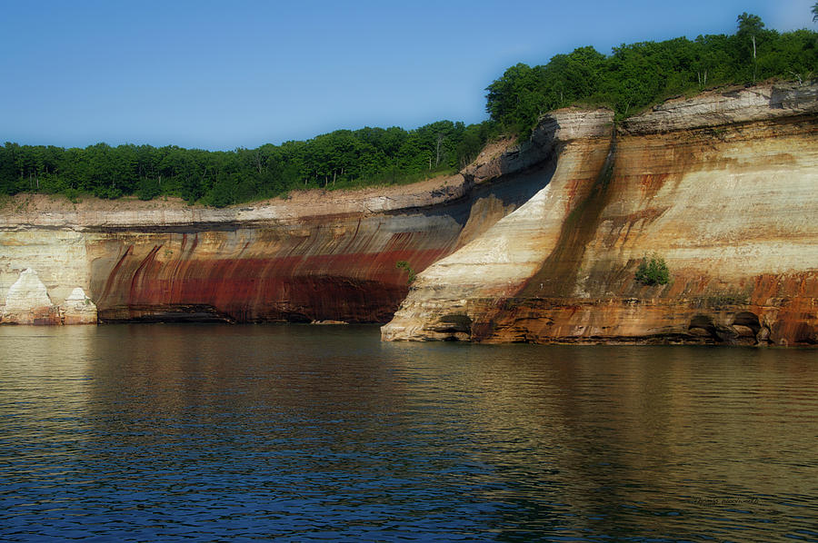 Pictured Rocks National Lakeshore Upper Peninsula Michigan 04 Photograph by Thomas Woolworth