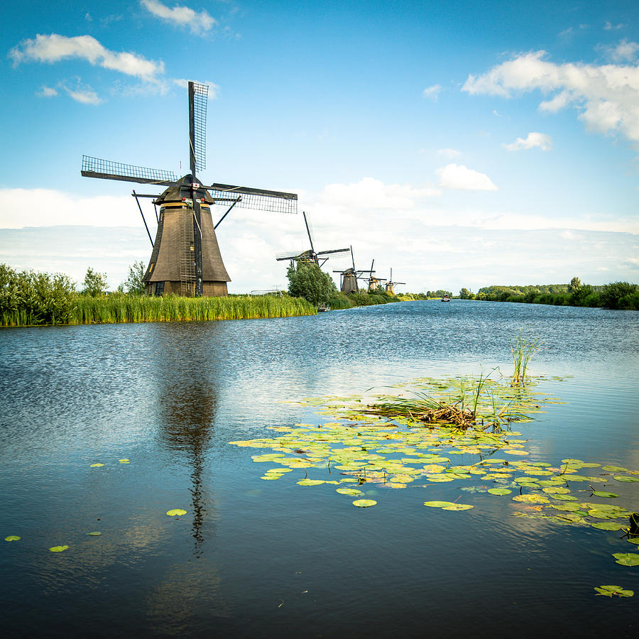 Picturesque Kinderdijk Photograph by Hannes Cmarits