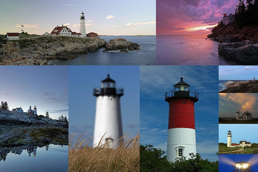 Picturesque New England Lighthouses Photograph by Juergen Roth