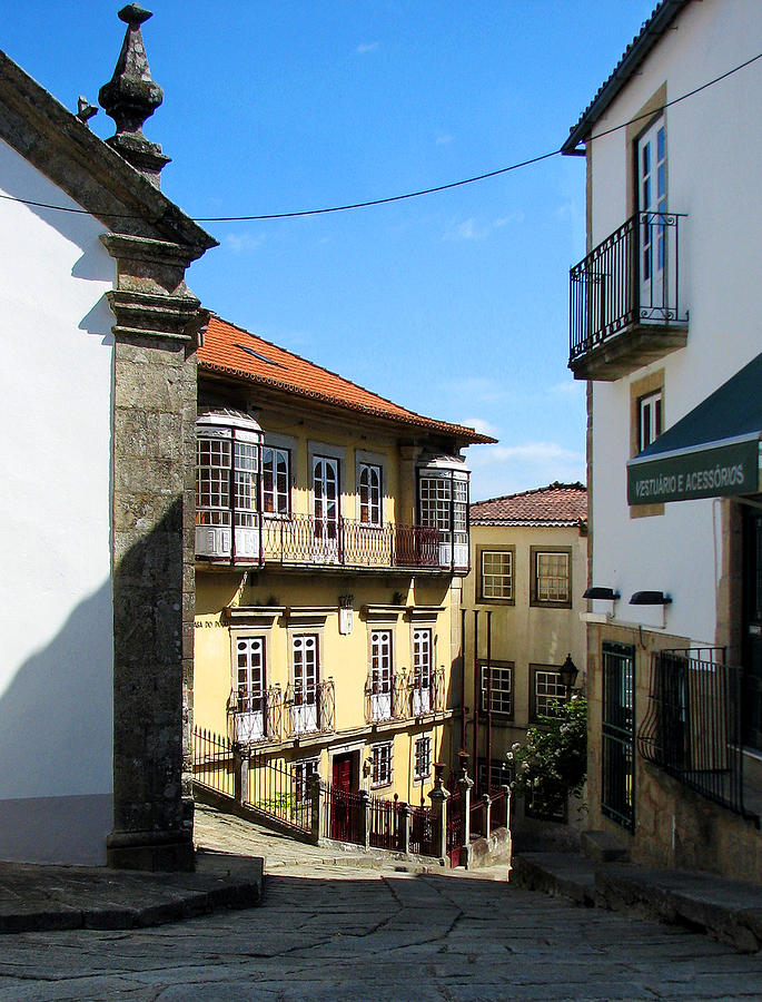Picuresque Old Town in Vigo Spain Photograph by Carla Parris