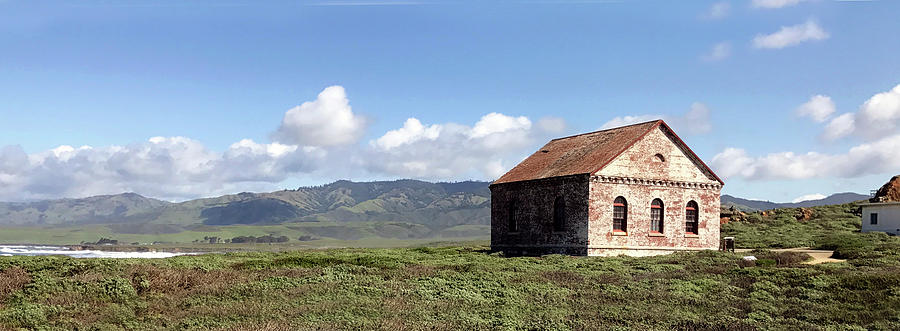 Piedras Blancas Light Station  Fire Building Photograph by Floyd Snyder