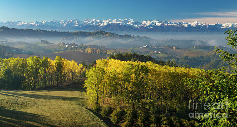 Piemonte Autumn View Photograph by Brian Jannsen