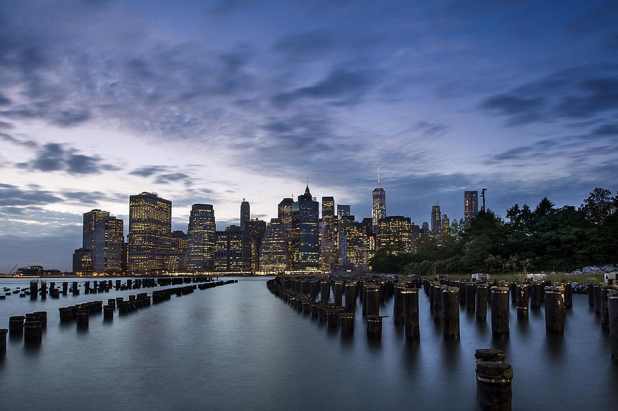 New York City Photograph - Pier 1 by Mary Pat Collins