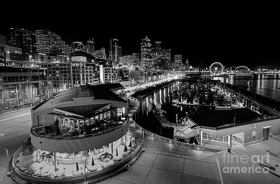 Seattle Photograph - Pier 66 View by Sonya Lang