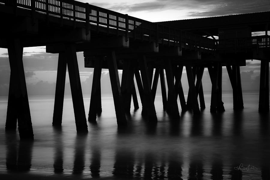 Nature Photograph - Pier Abstract by Renee Sullivan