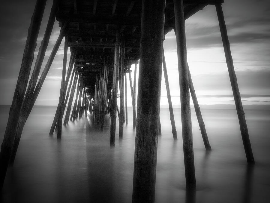 Pier at Sunrise Photograph by David Kay