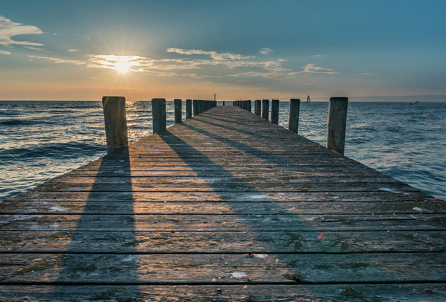 Sunset Photograph - Pier by Fink Andreas