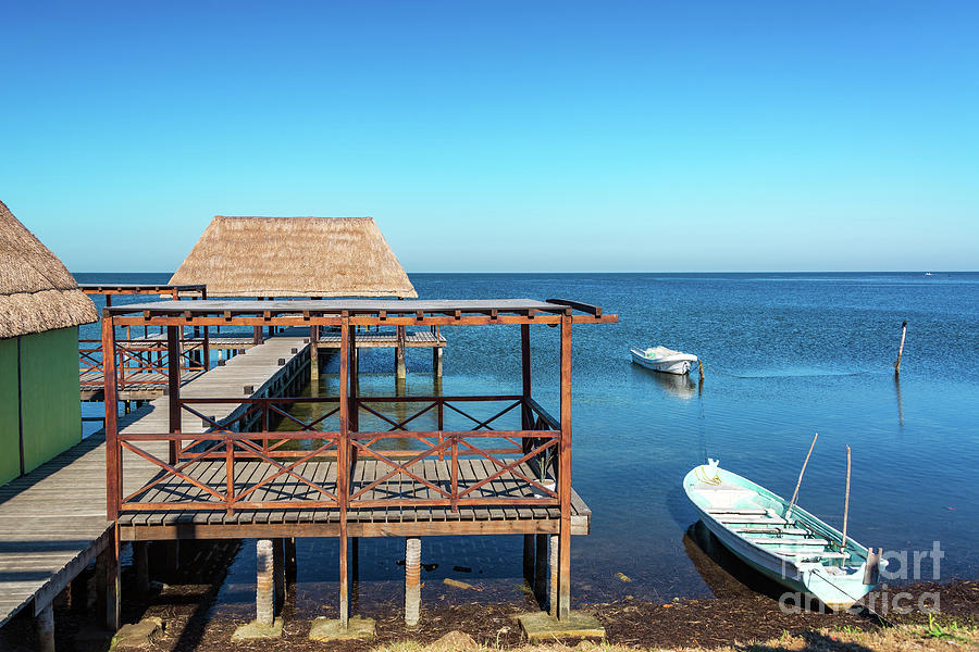 Pier in Champoton, Mexico Photograph by Jess Kraft