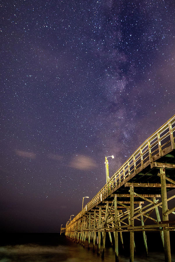 Pier into the Stars Photograph by Nick Noble