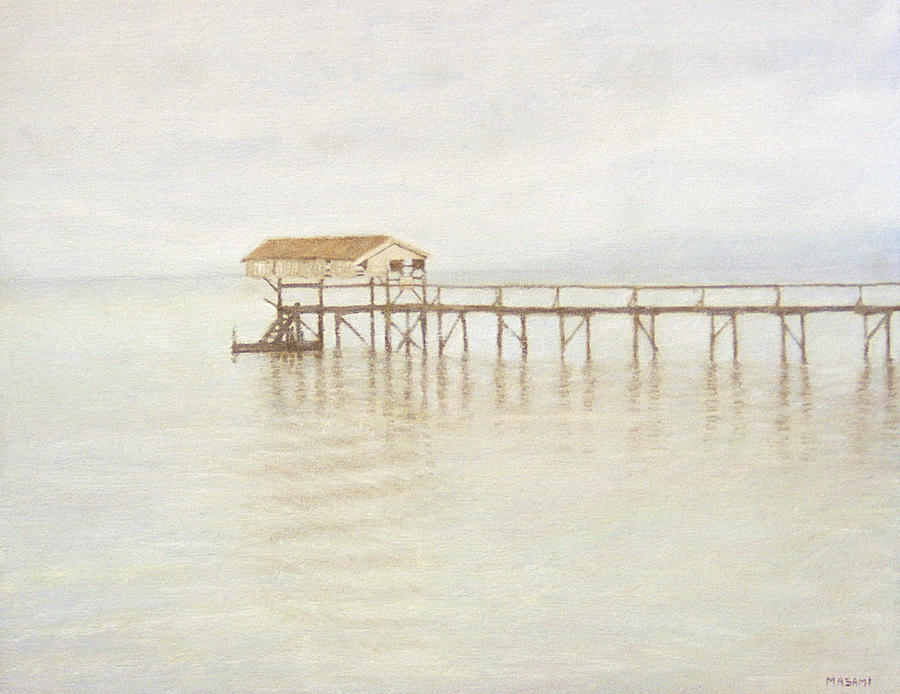 Pier Painting by Masami Iida