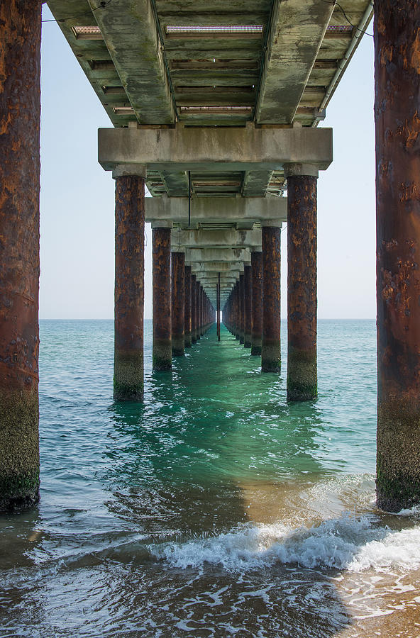 Pier on the Outer Banks by Kent Sorensen Pier on the Outer Banks by Kent Sorensen