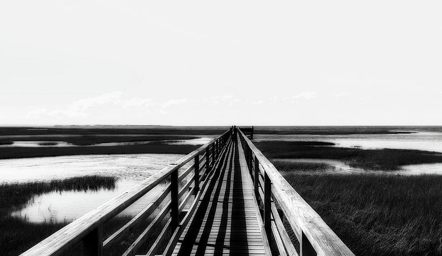 Pier Over The English Marshes Photograph by Mountain Dreams