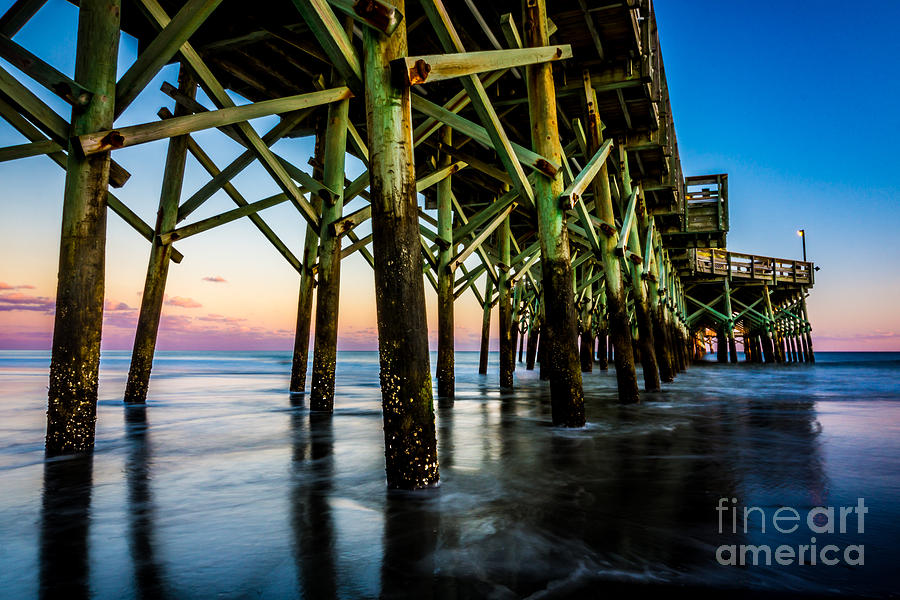 Pier Perspective Photograph by David Smith
