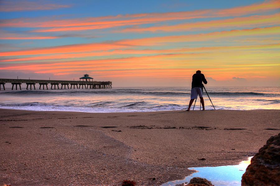 Pier Portrait Photographer Photograph by William Teed | Fine Art America