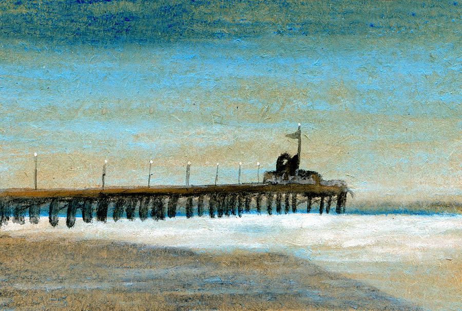Pier Painting by R Kyllo