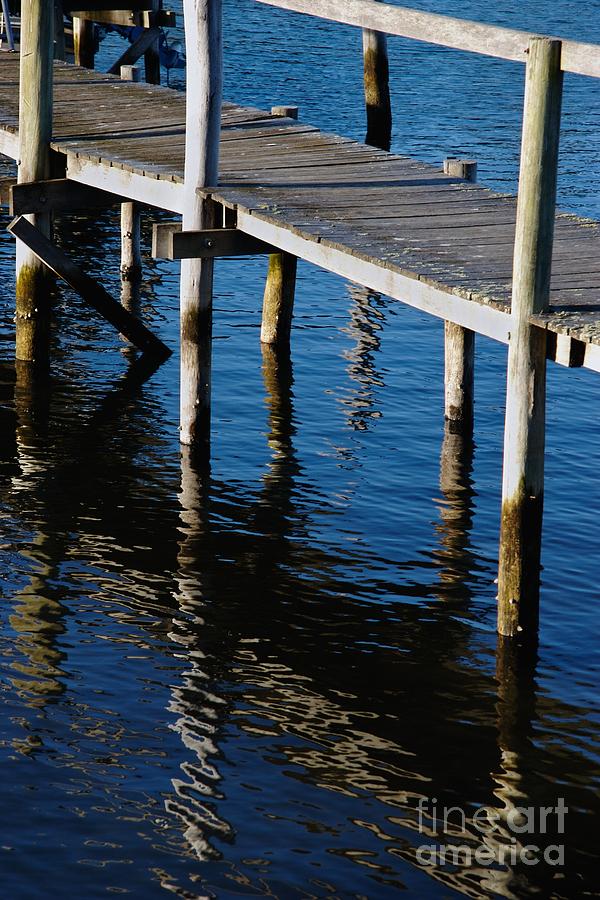 Summer Photograph - Pier Reflection by Hideaki Sakurai