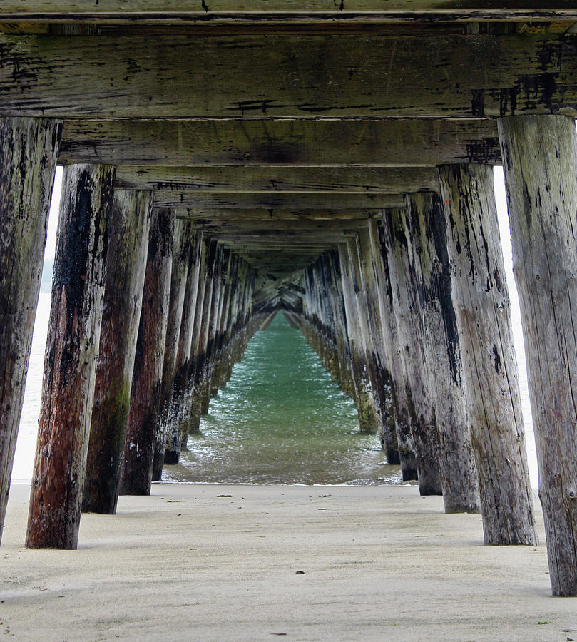 Pier Photograph - Pier spective by Kami McKeon
