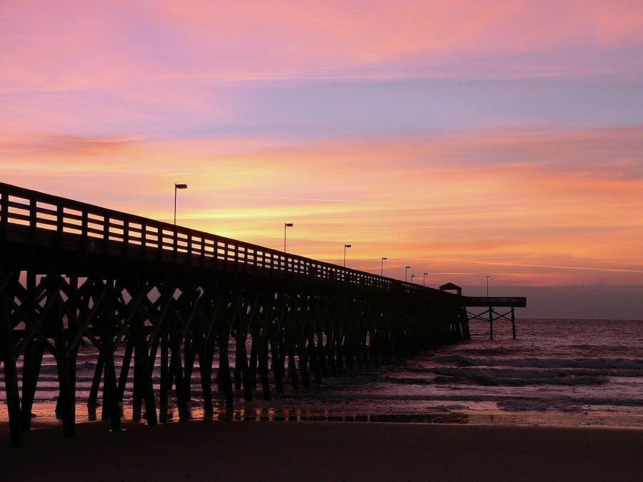 Pier Sunrise Photograph by Al Powell Photography USA