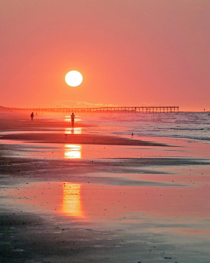 Pier Sunrise Photograph by Alan Raasch