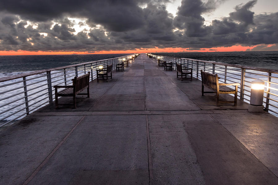 Pier to Nowhere Photograph by Ed Clark