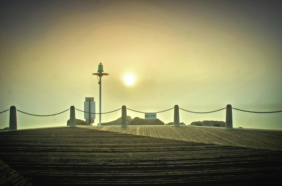 Pier View Sunrise Photograph by Joseph Hollingsworth