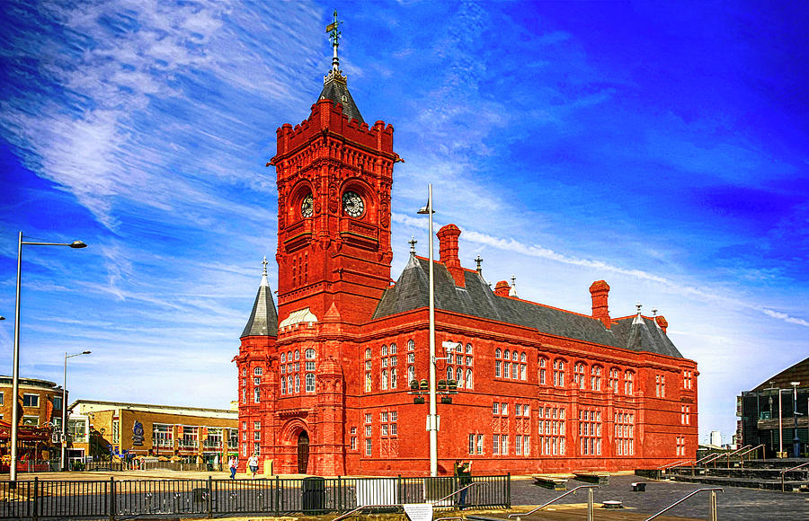  Pierhead building in Cardiff Wales Photograph by Chris Smith