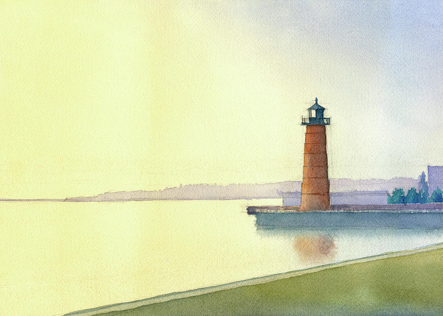 Pierhead Lighthouse, Milwaukee by James Faecke Pierhead Lighthouse, Milwaukee by James Faecke