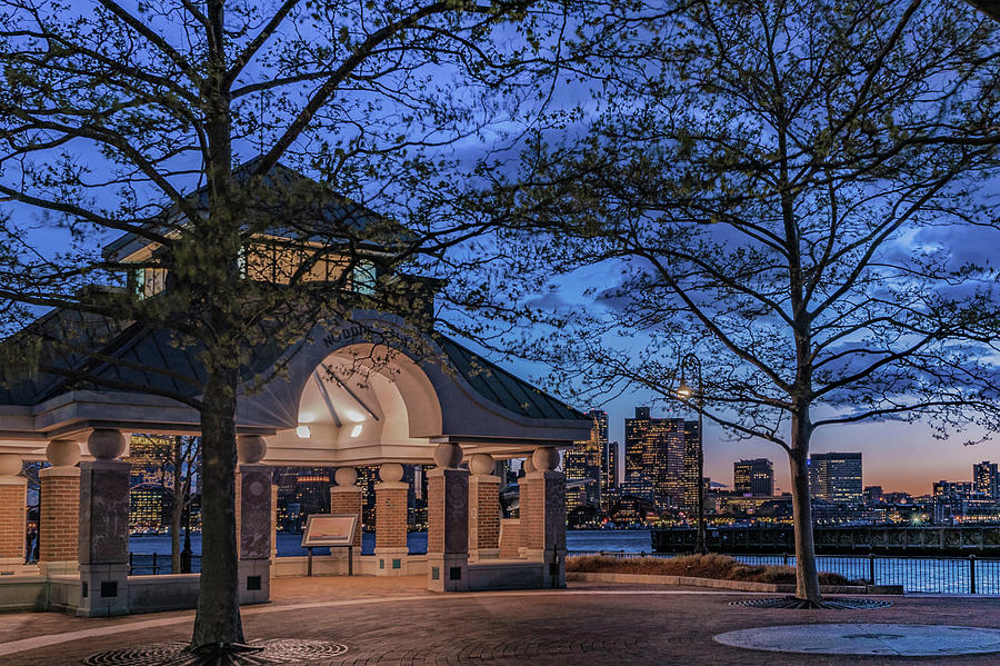 Piers Park Blue Hour Photograph by Hershey Art Images