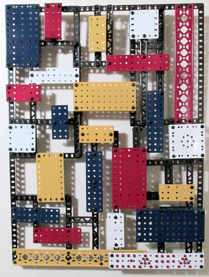 Piet Mondrian Erector by Bill Czappa Piet Mondrian Erector by Bill Czappa