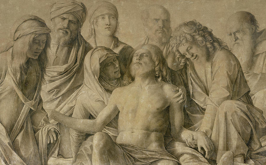 Madonna Painting - Pieta by Giovanni Bellini