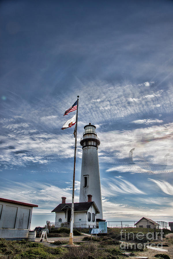 Pigeon Point Lighthouse California  Photograph by Chuck Kuhn