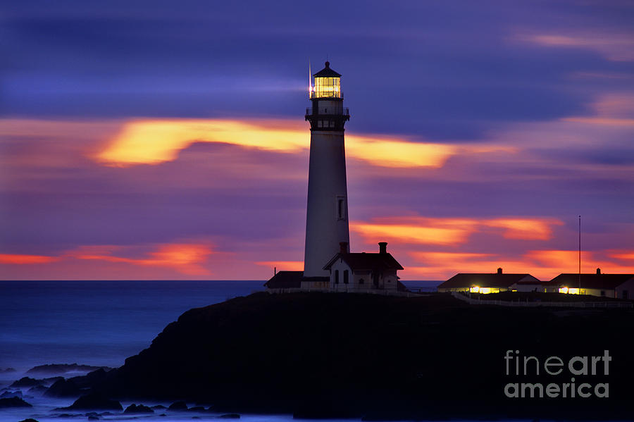Pigeon Point Lighthouse, California Photograph by Wernher Krutein