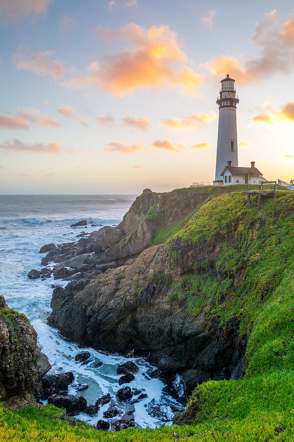 Pigeon Point Lighthouse Sunset Photograph by Matthew Alberts - Fine Art ...