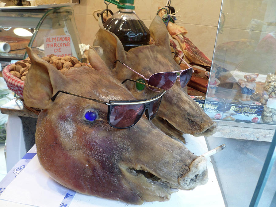 Pigs Heads Photograph by Marwan George Khoury