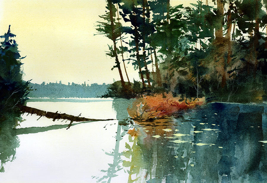 Lakes Painting - Pike Alley by Lee Klingenberg