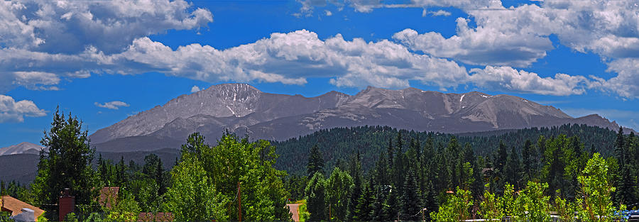 Pikes Panoramic Photograph by T Guy Spencer