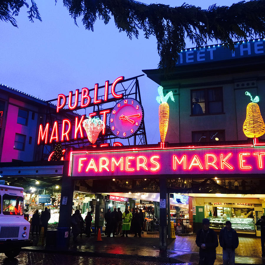 Seattle Photograph - Pike Place Market by Anthony Grayson