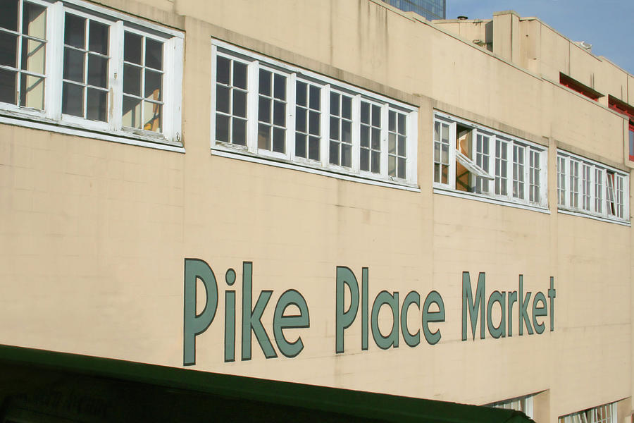 Pike Place Market Photograph by Art Block Collections