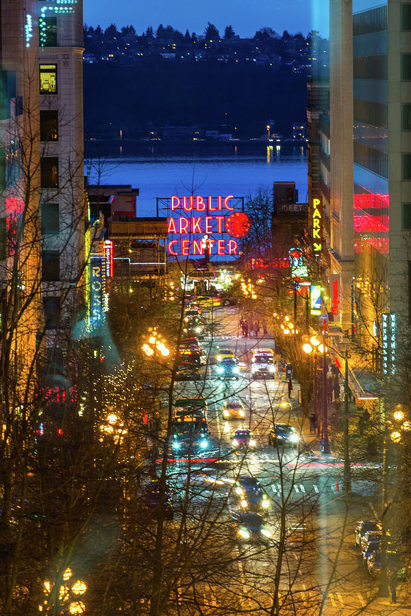 Pike Place Market - Seattle Photograph by Hisao Mogi