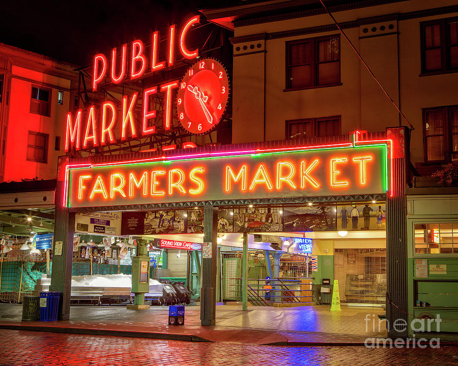Pike Place Public Market Photograph by Jerry Fornarotto