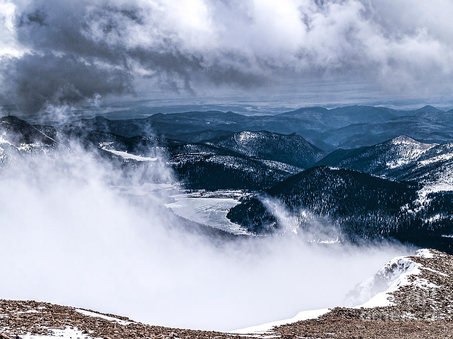 Pikes Peak Photograph by Anthony Baatz