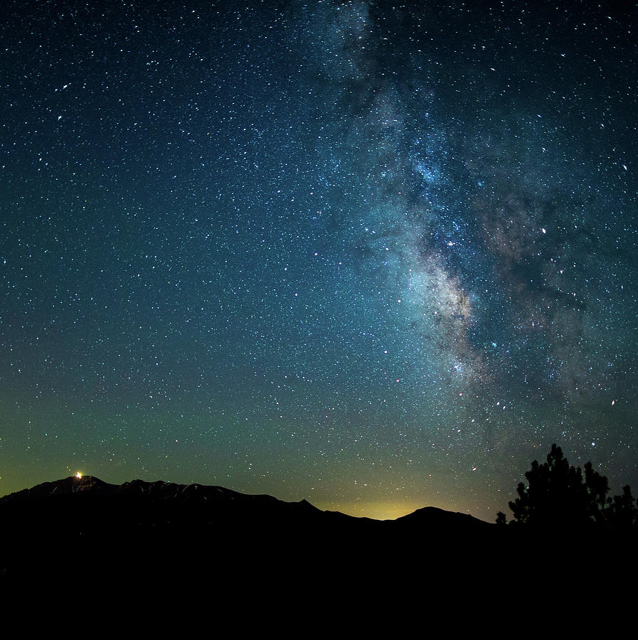 Pikes Peak Milky Way - 2137 -  Photograph by Jon Friesen