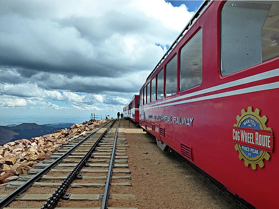 Pikes Peak Railway Photograph by Lyuba Filatova