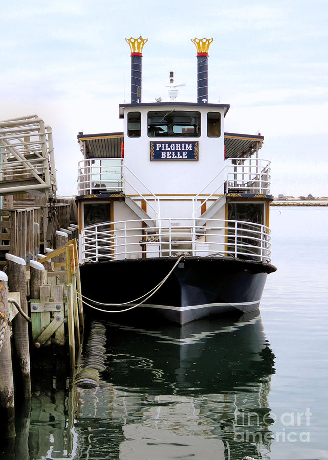 Pilgrim Belle at State Pier Photograph by Janice Drew