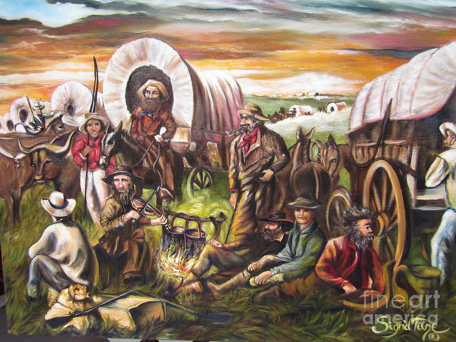 AMERICAN HISTORY Pilgrims on the Plain by Sigrid Tune AMERICAN HISTORY Pilgrims on the Plain by Sigrid Tune
