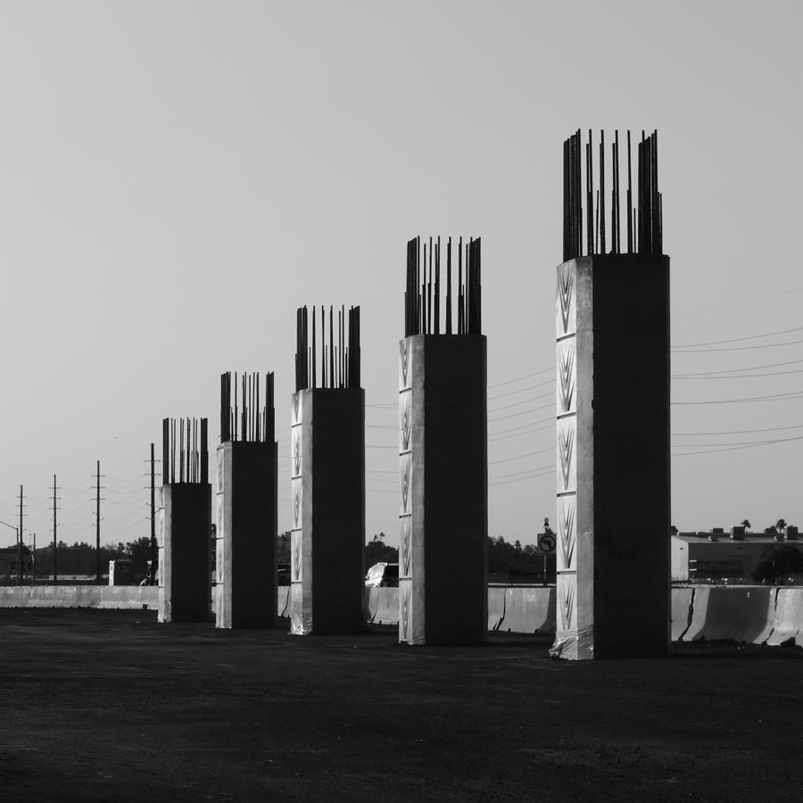 Pillars Photograph by Bill Tomsa